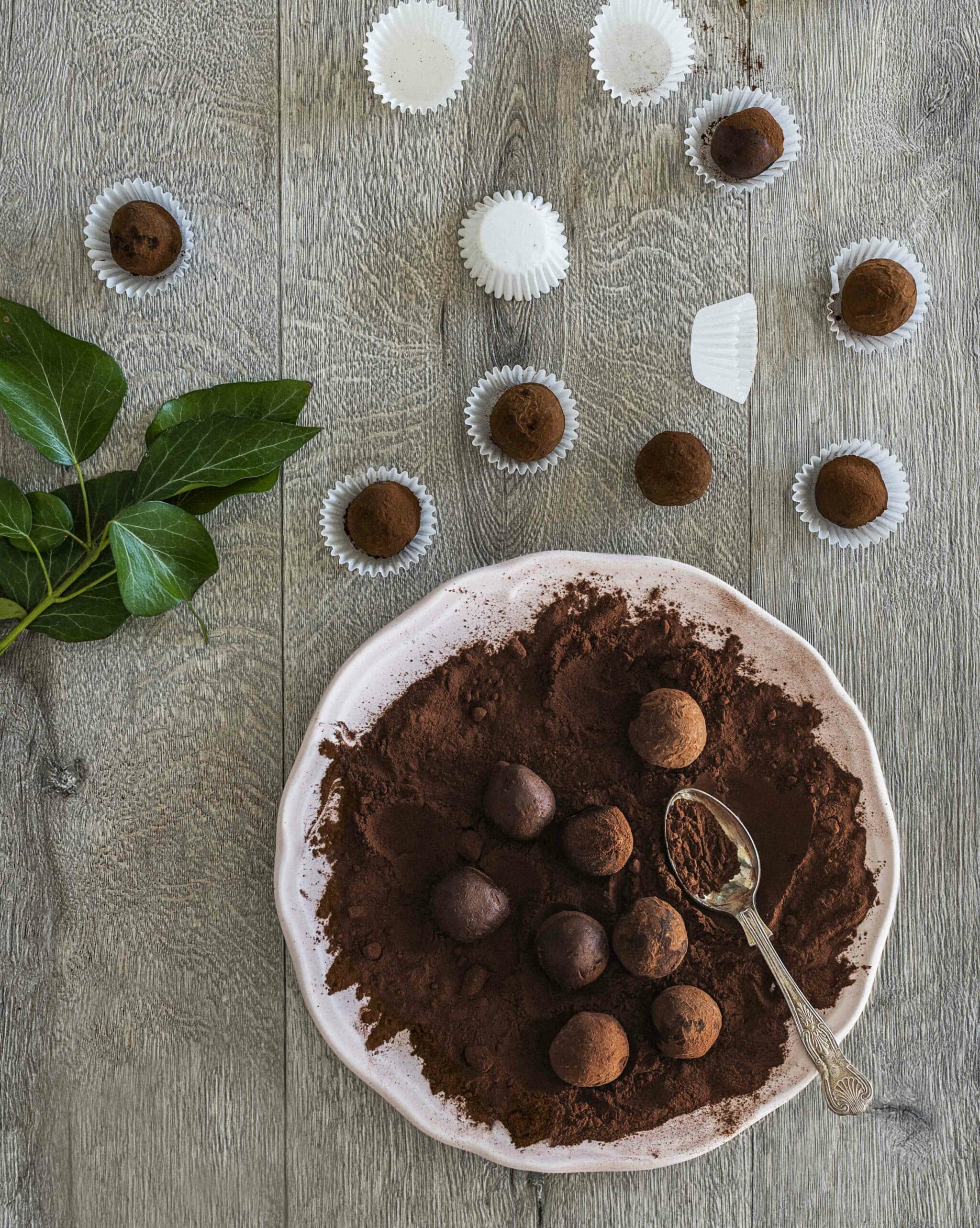 Truffes Classiques Chocolat Noir à la Vanille — KACHEN
