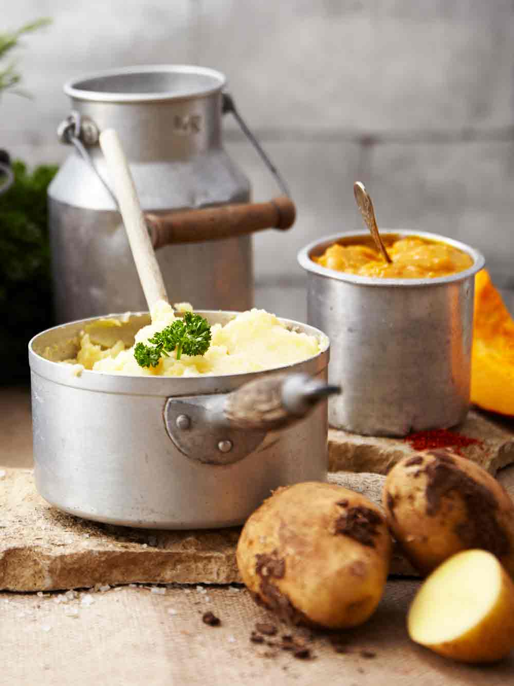 Basic recipe for mashed potatoes — KACHEN