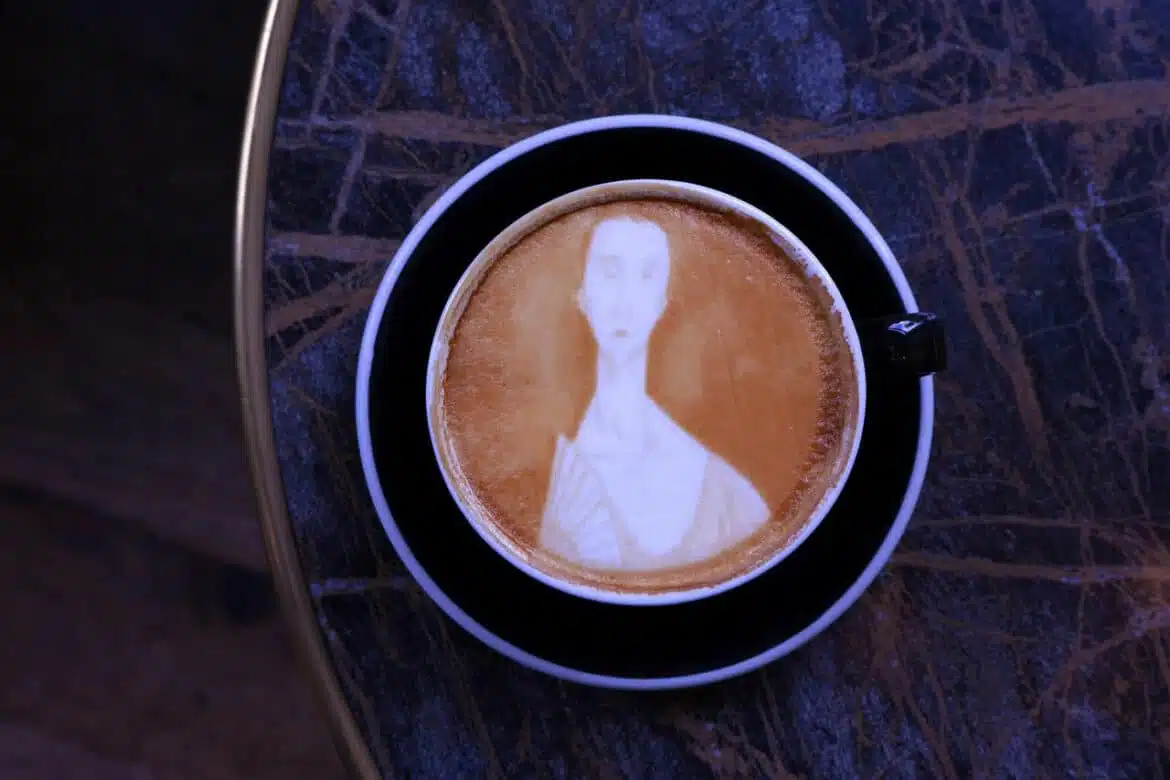 art in coffee